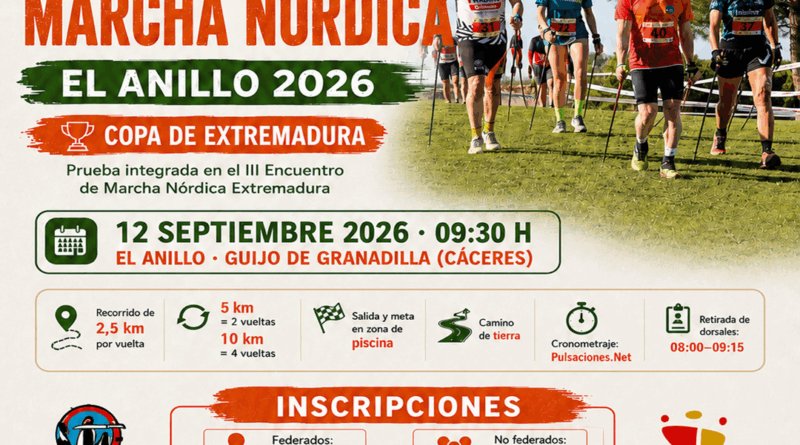 El Anillo acogerá la III Prueba de Marcha Nórdica