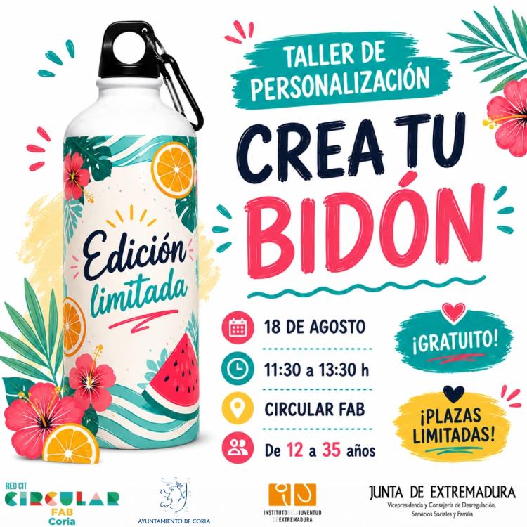 Taller de Personalización: ¡ Crea tu bidón !