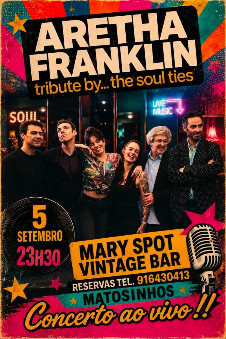 ARETHA FRANKLIN TRIBUTO BY THE SOUL TIES