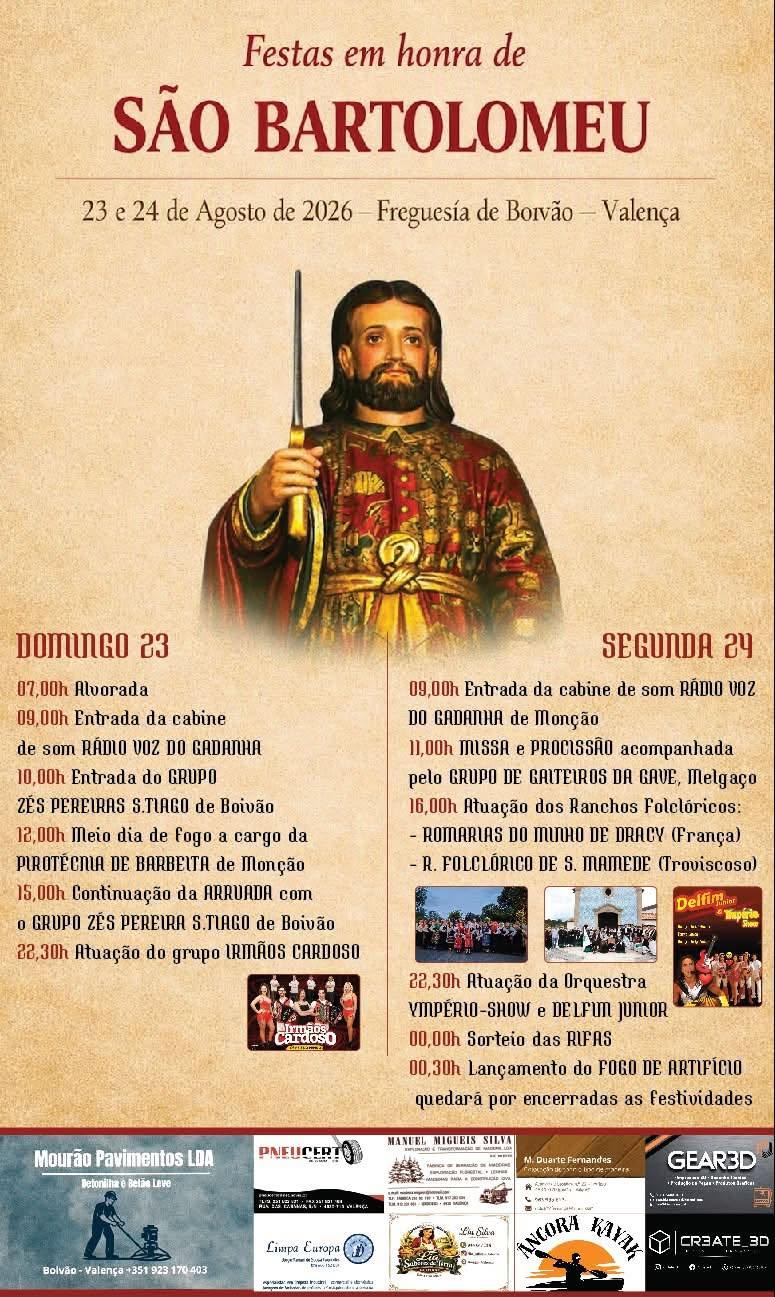 Festa de São Bartolomeu em Boivão