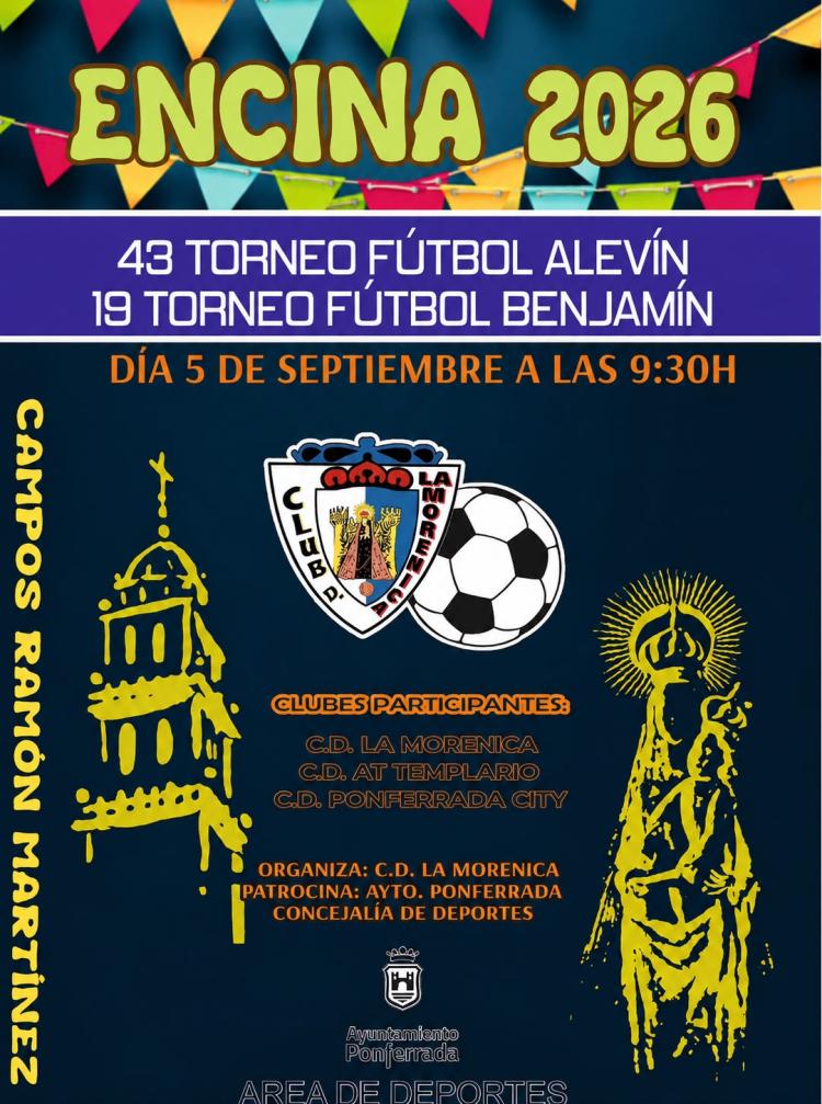 43 TORNEO FUTBOL ALEVIN Y 19 TORNEO FUTBOL BENJAMIN DE LA MORENICA