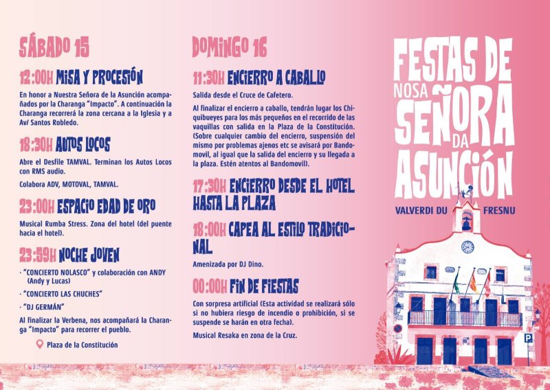 Fiestas de Nosa Señora da Asunción 2026