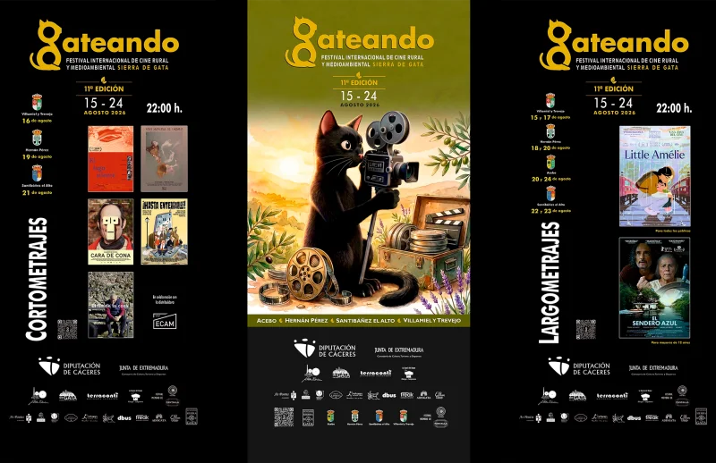 Gateando - Festival Internacional de Cine Rural y Medioambiental Sierra de Gata 2026