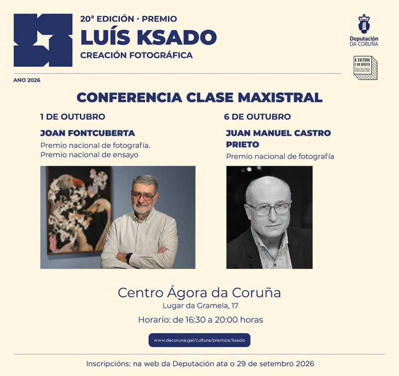 Joan Fontcuberta | Conferencia Clase Maxistral - Premio Luís Ksado