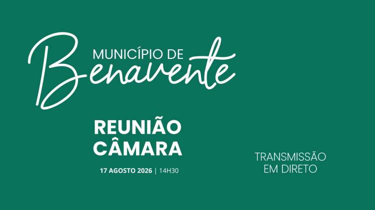 Reunião Câmara - 17 de agosto de 2026