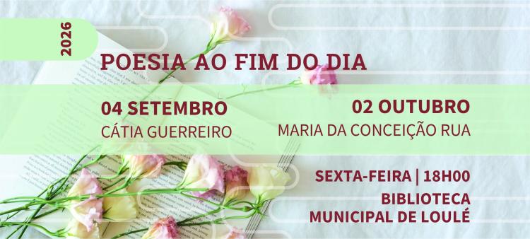 Poesia ao Fim do Dia com Cátia Guerreiro