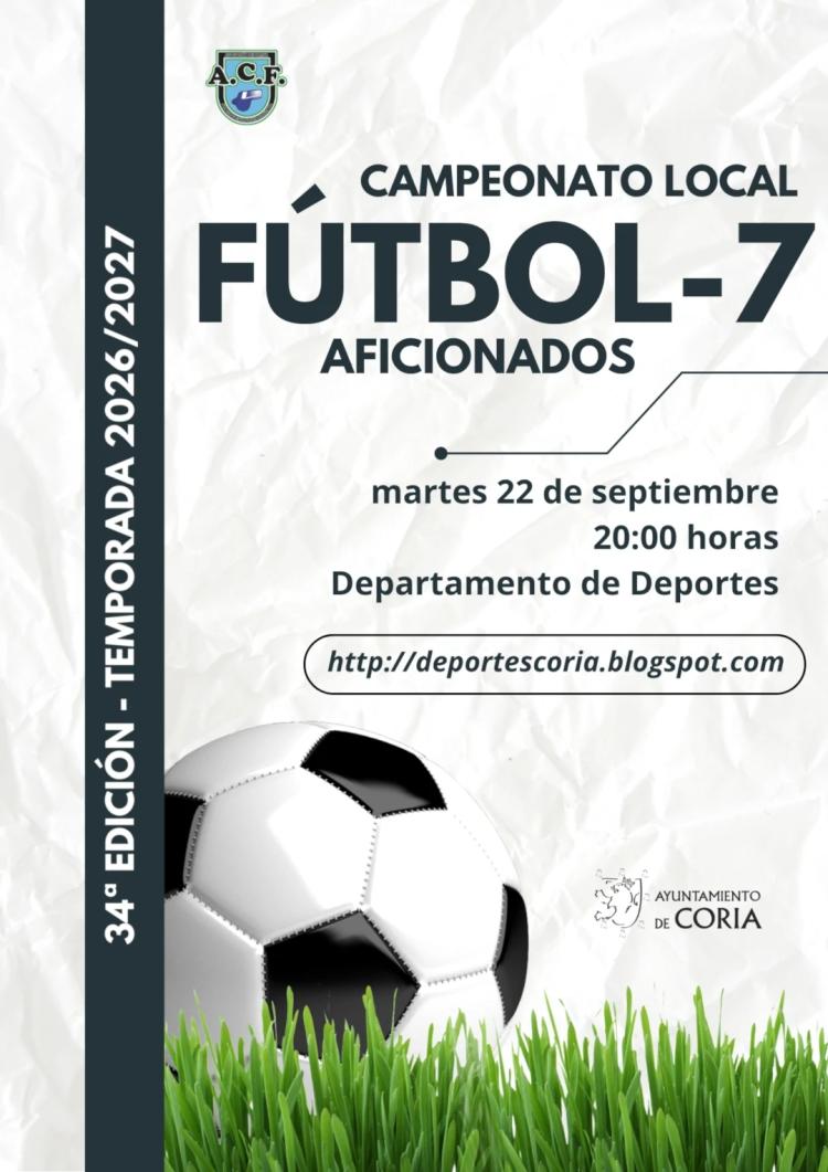 Campeonato de Liga Local de Fútbol-7 Aficionados 2026/2027