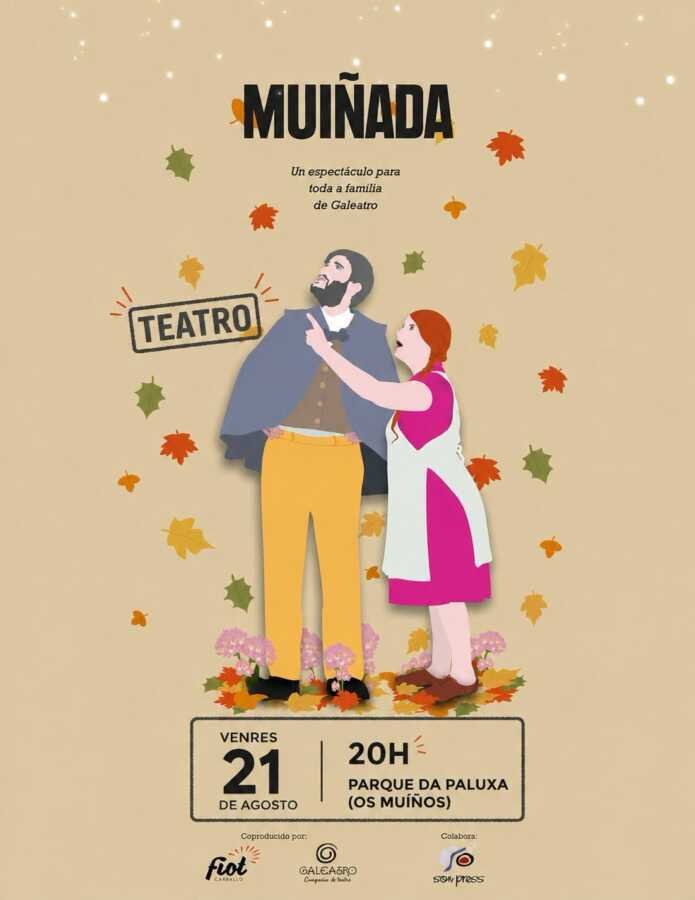 «Muiñada»: teatro familiar de Galeatro nos Muíños (Muxía)