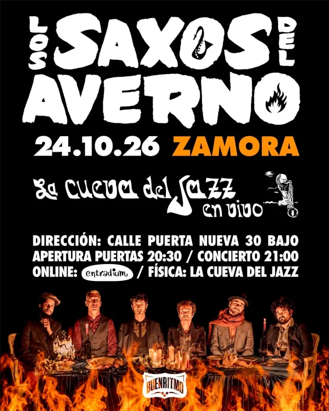 Concierto | Los Saxos del Averno