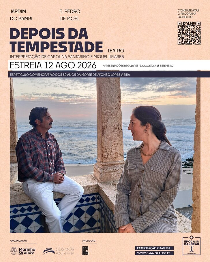 ESPETÁCULO DE TEATRO “DEPOIS DA TEMPESTADE” | SÃO PEDRO DE MOEL