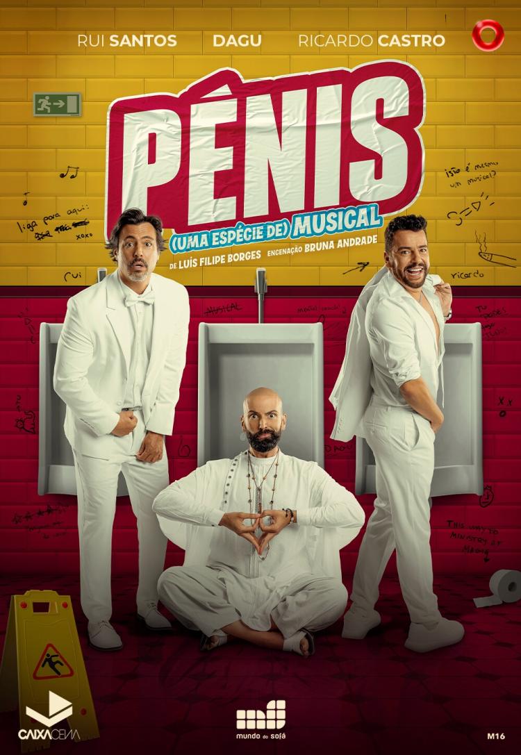 COMÉDIA MUSICAL| PÉNIS - UMA ESPÉCIE DE MUSICAL, COM RUI SANTOS, RICARDO CASTRO E DAGU