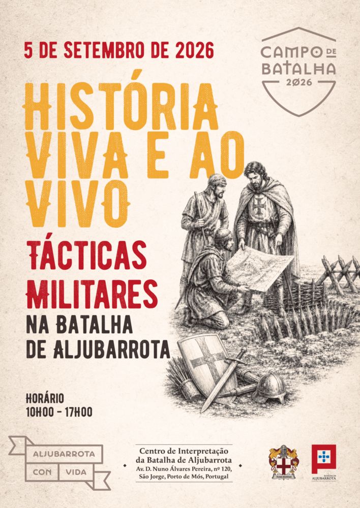 História Viva e ao Vivo - Tácticas Militares na Batalha de Aljubarrota