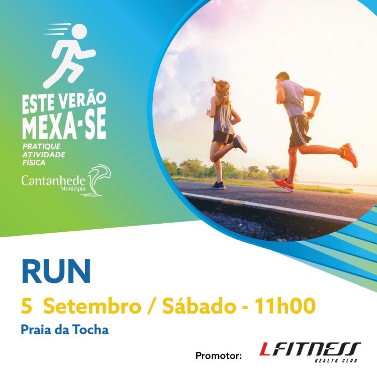 Este Verão Mexa-se! Na Praia da Tocha - RUN com LFitness