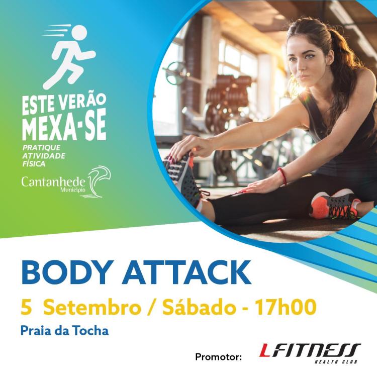 Este Verão Mexa-se! Na Praia da Tocha - BODYATTACK com LFitness