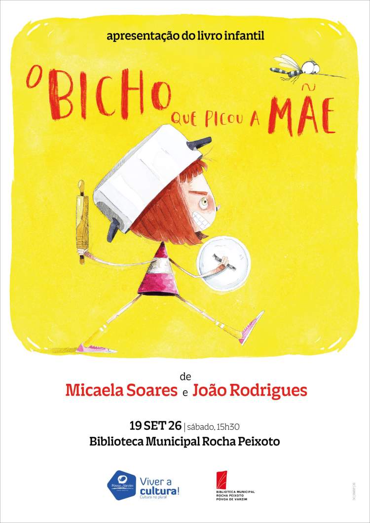 Apresentação do livro 'O Bicho que Picou a Mãe'