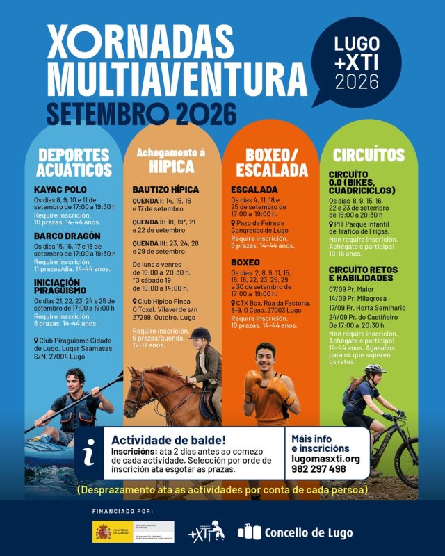 Xornadas Multiaventura Lugo 2026