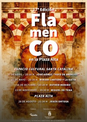 ESTHER MERINO EN FLAMENCO EN LA PLAZA ALTA