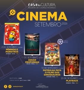 Cartaz cinema setembro