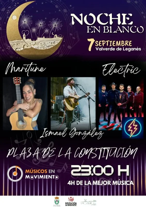 Noche en Blanco en Valverde de Leganés
