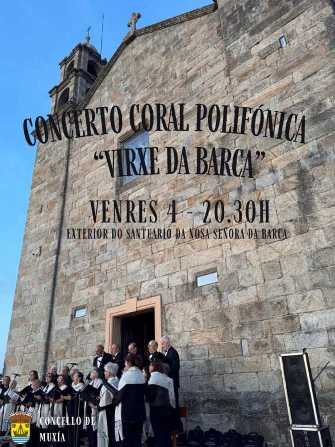 Concerto da Coral Polifónica Virxe da Barca en Muxía