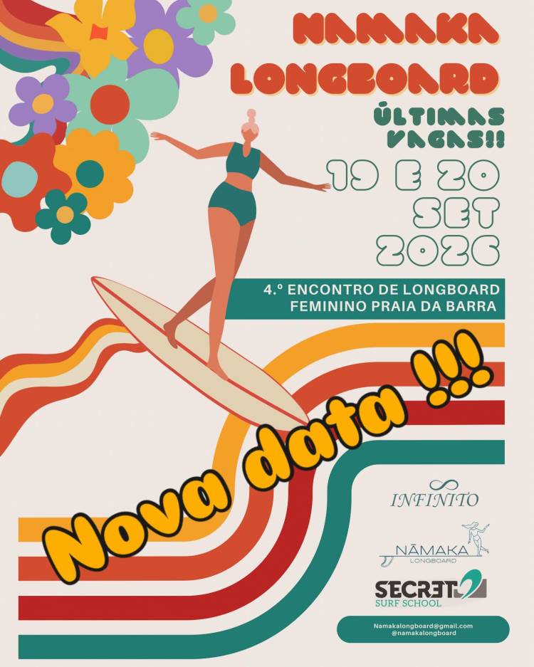 4º Encontro de Longboard Feminino NAMAKA [NOVA DATA]