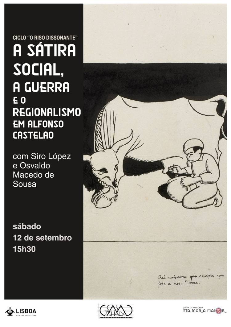 A sátira social, a guerra e o regionalismo em Alfonso Castelao