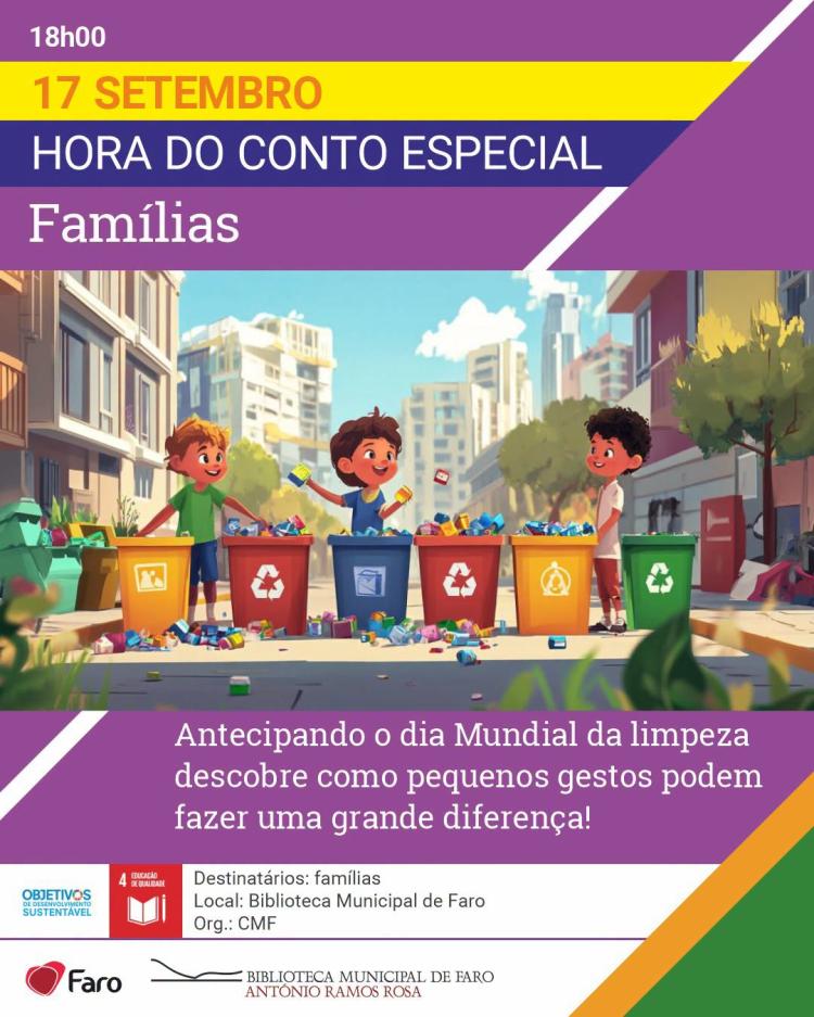 Famílias - Hora do conto especial 