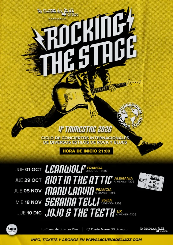 Rocking the Stage - Ciclo de Conciertos Internacionales