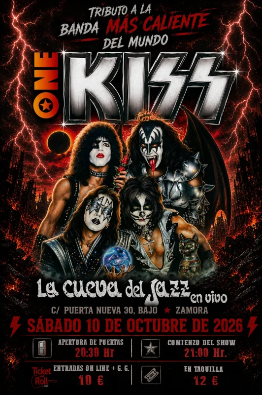 Tributo a Kiss en Zamora