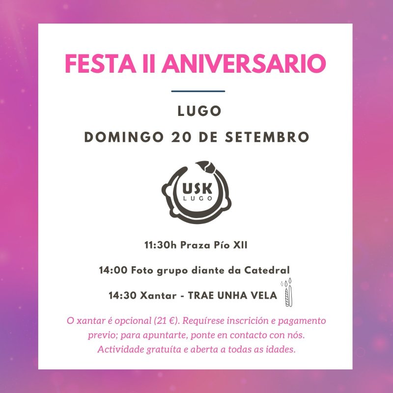 Festa II Aniversario USK Lugo