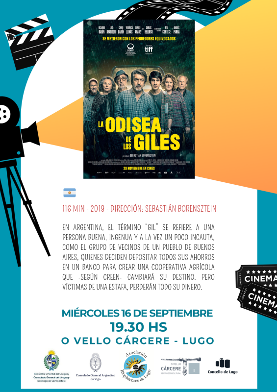 Festival de cine Rioplatense - Proyección de 'La Odisea de los Giles' en Lugo