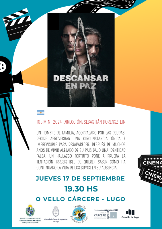 Festival de cine Rioplatense - Proyección de 'Descansar en Paz'