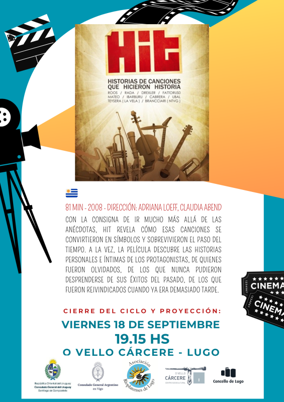Festival de cine Rioplatense - Proyección de 'Hit: Historias de Canciones que Hicieron Historia'