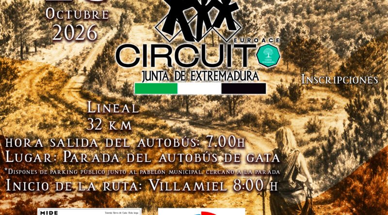 TRAVESÍA SIERRA DE GATA XEDICIÓN