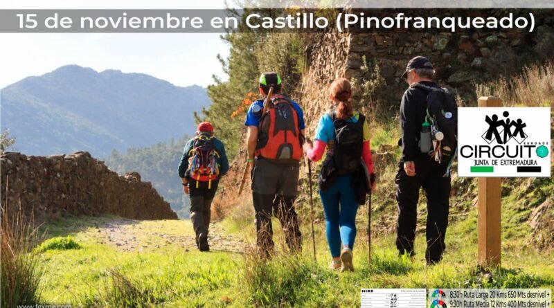 XII RUTA SENDERISTA VALLE DEL ESPERABÁN