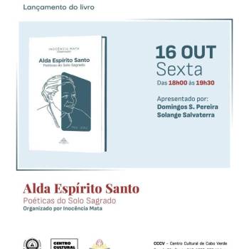 lançamento do livro | Alda Espírito Santo - Poéticas do Solo Sagrado | organizado por ▸