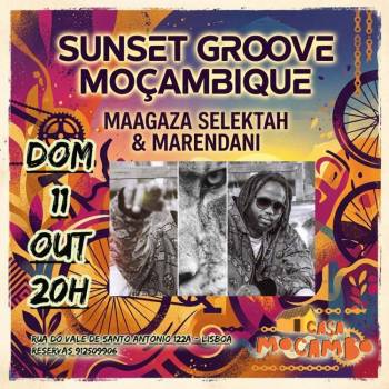 Sunset groove Mozambique con Maagaza selektah & Marendani
