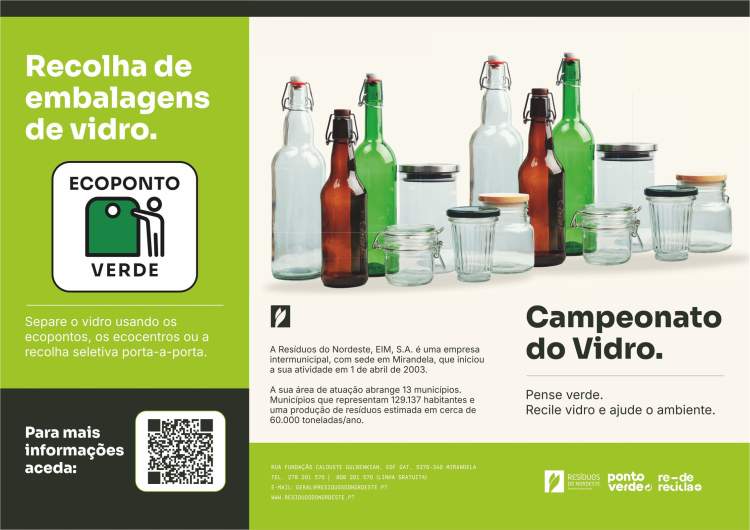 CAMPEONATO DO VIDRO | Bragança entra neste desafio!