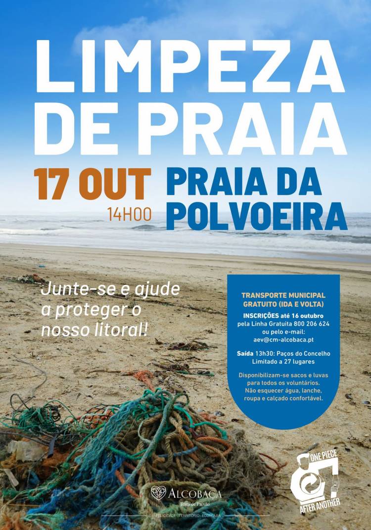 Ação de Limpeza da Praia da Polvoeira