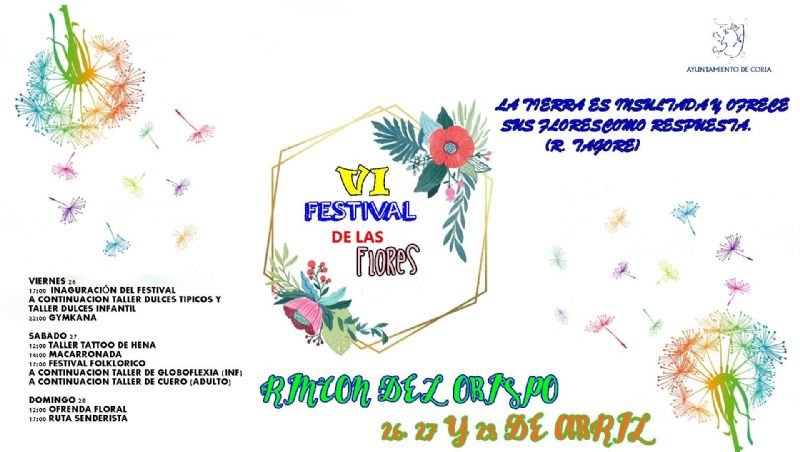 VI Festival de las Flores de Rincón del Obispo.