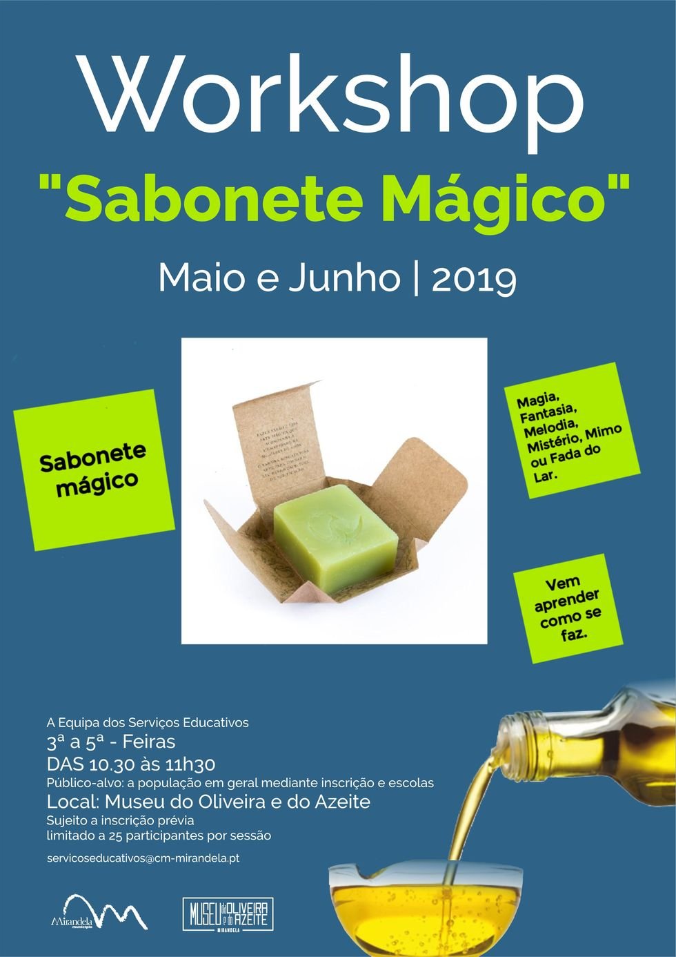 Workshop 'Sabonete Mágico'