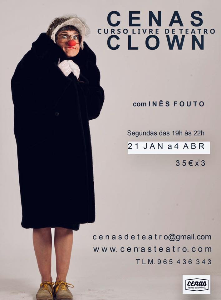 Curso Livre de Teatro “Cenas de Clown”