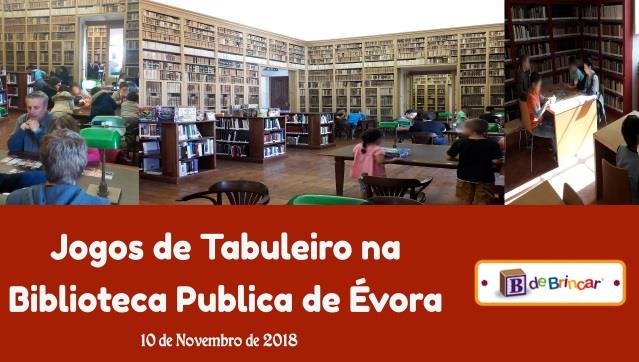 Jogos de Tabuleiro na Biblioteca Pública de Évora