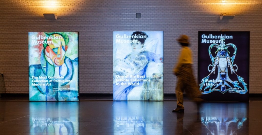 Metro Acolhe Exposição do Museu Calouste Gulbenkian