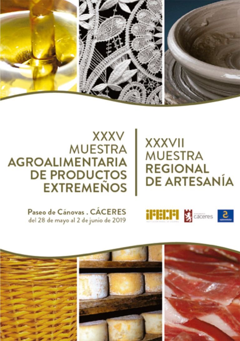 XXXV Muestra Agroalimentaria de Productos Extremeños y XXXVII Muestra Regional de Artesanía