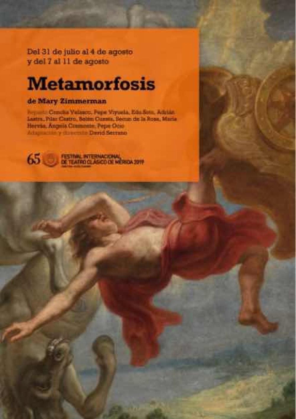 Metamorfosis. Festival Internacional de Teatro Clásico de Mérida