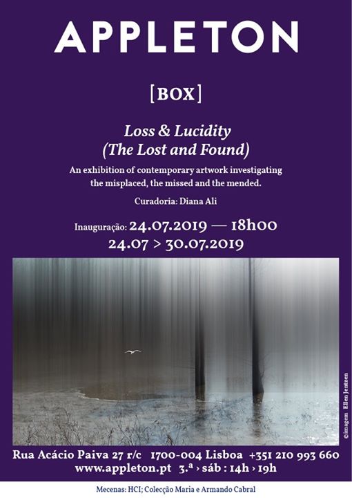Box: Loss & Lucidity (The Lost and Found) / Curadoria: Diana Ali