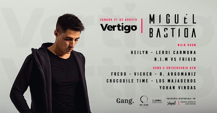 Club Vertigo presenta: Miguel Bastida
