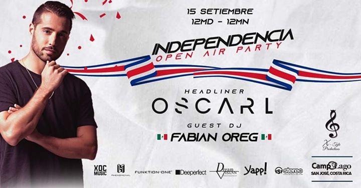 Independencia Open Air Party with Oscar L