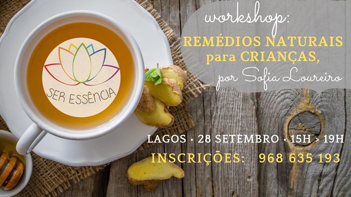Workshop Remédios Naturais Crianças - Lagos